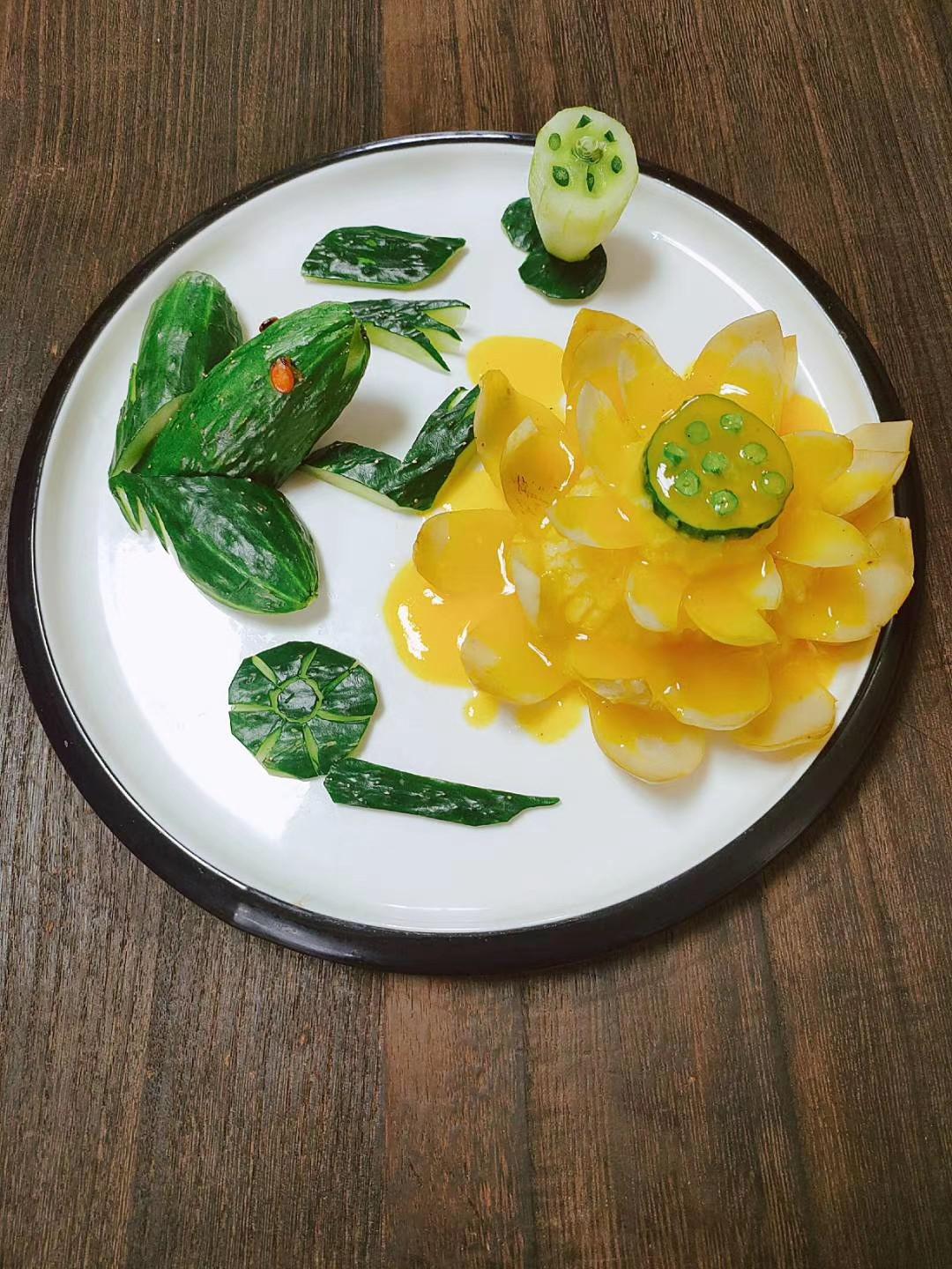 荷塘月色的做法-家常味蒸菜譜