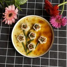 豆腐蒸蛋的做法-咸鮮味蒸菜譜