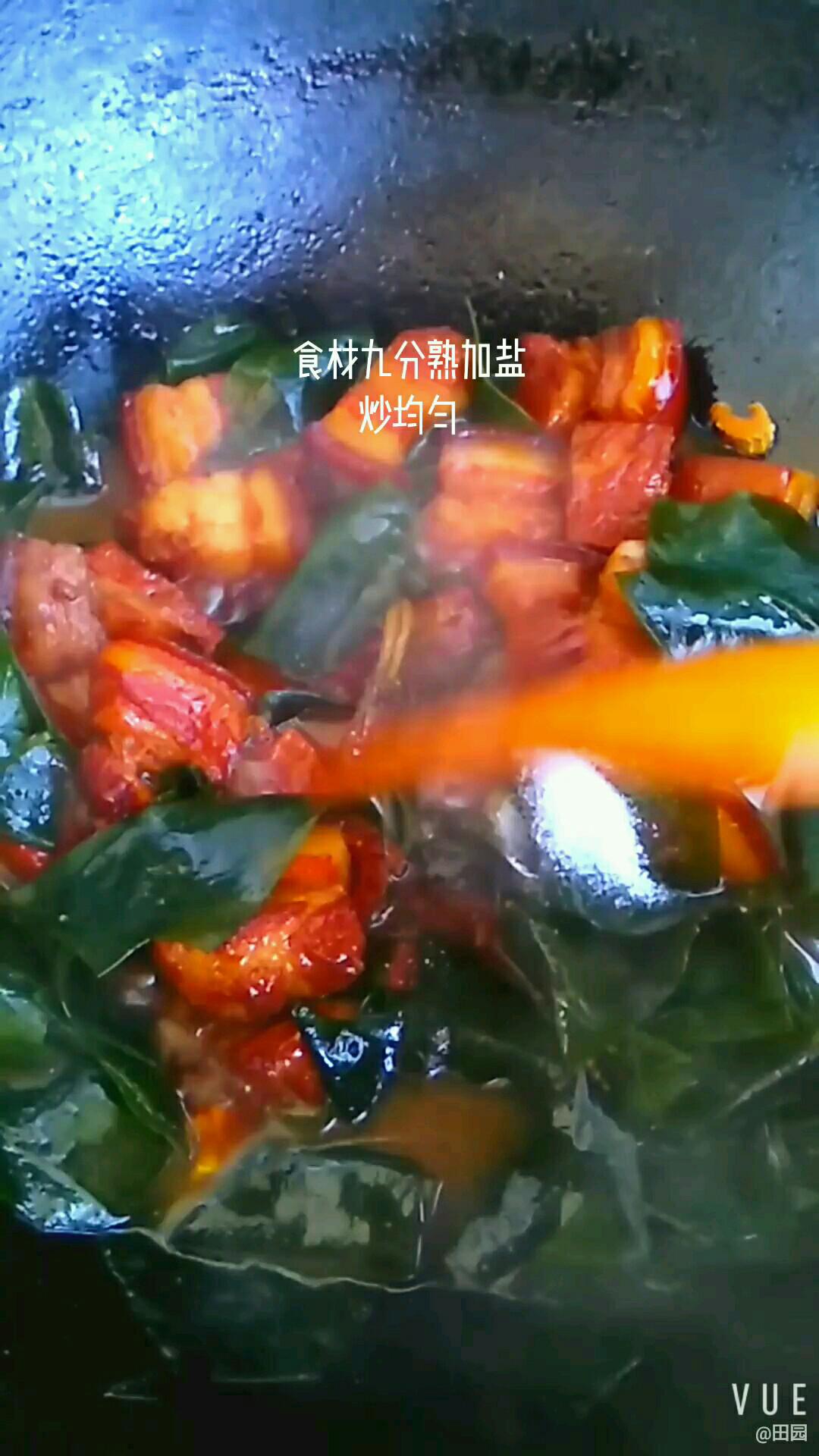 五花肉配海帶 完美的做法-咸鮮味燒菜譜