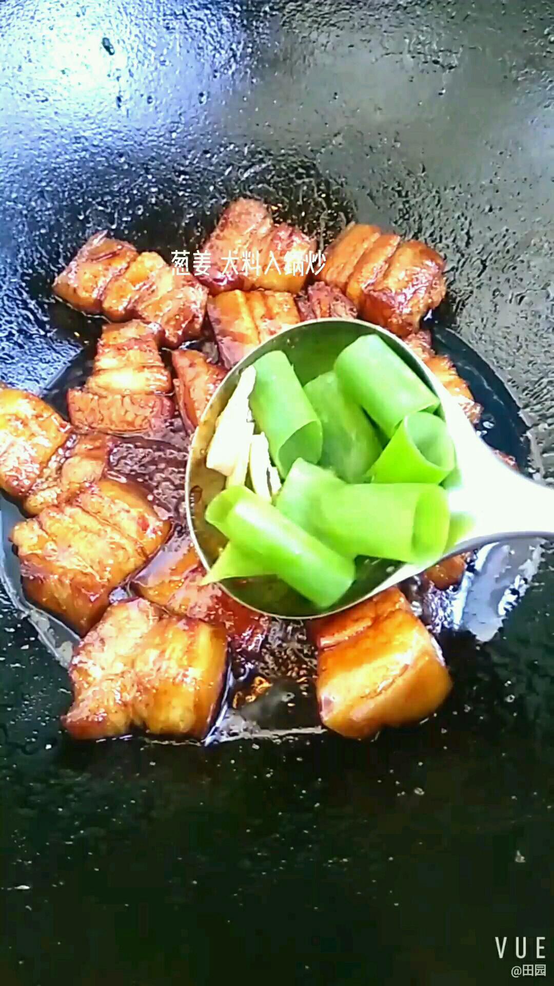 五花肉配海帶 完美的做法-咸鮮味燒菜譜