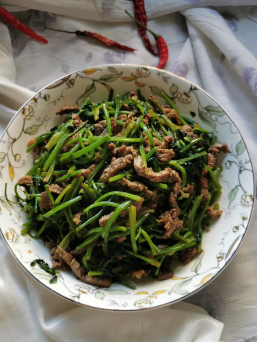 香菜炒牛肉的做法-家常味炒菜譜