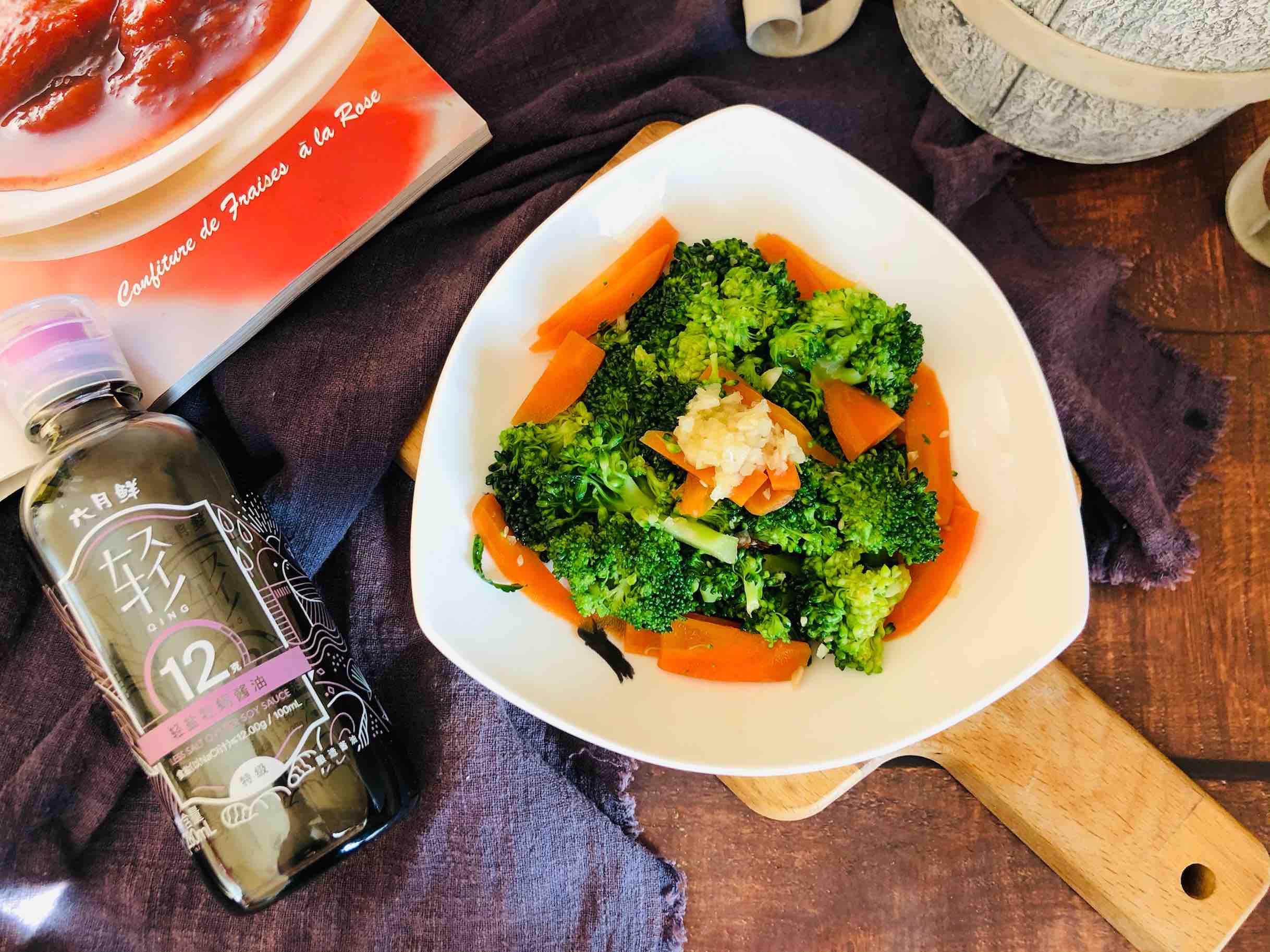 蒜蓉西蘭花的做法-咸鮮味拌菜譜