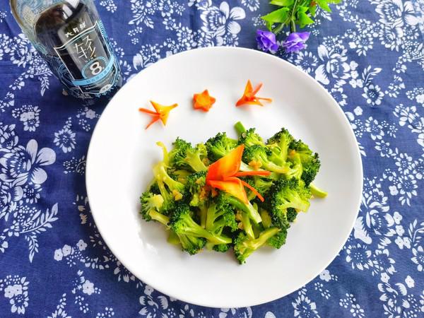 素菜西蘭花的做法-家常味炒菜譜