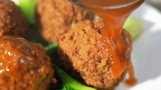 四喜丸子【孔老師教做菜】的做法-家常味炸菜譜