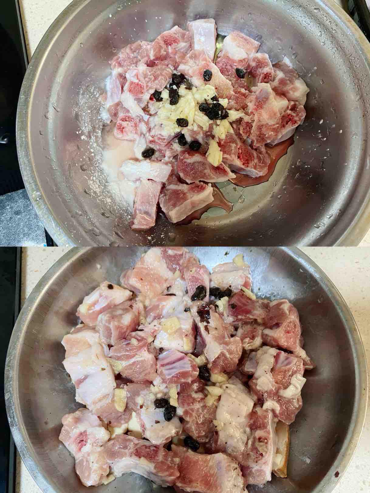 豆干蒜蓉豆豉蒸排骨的做法-家常味蒸菜譜-易網健康養生網 豆干蒜蓉豆豉蒸排骨的做法-家常味蒸菜譜