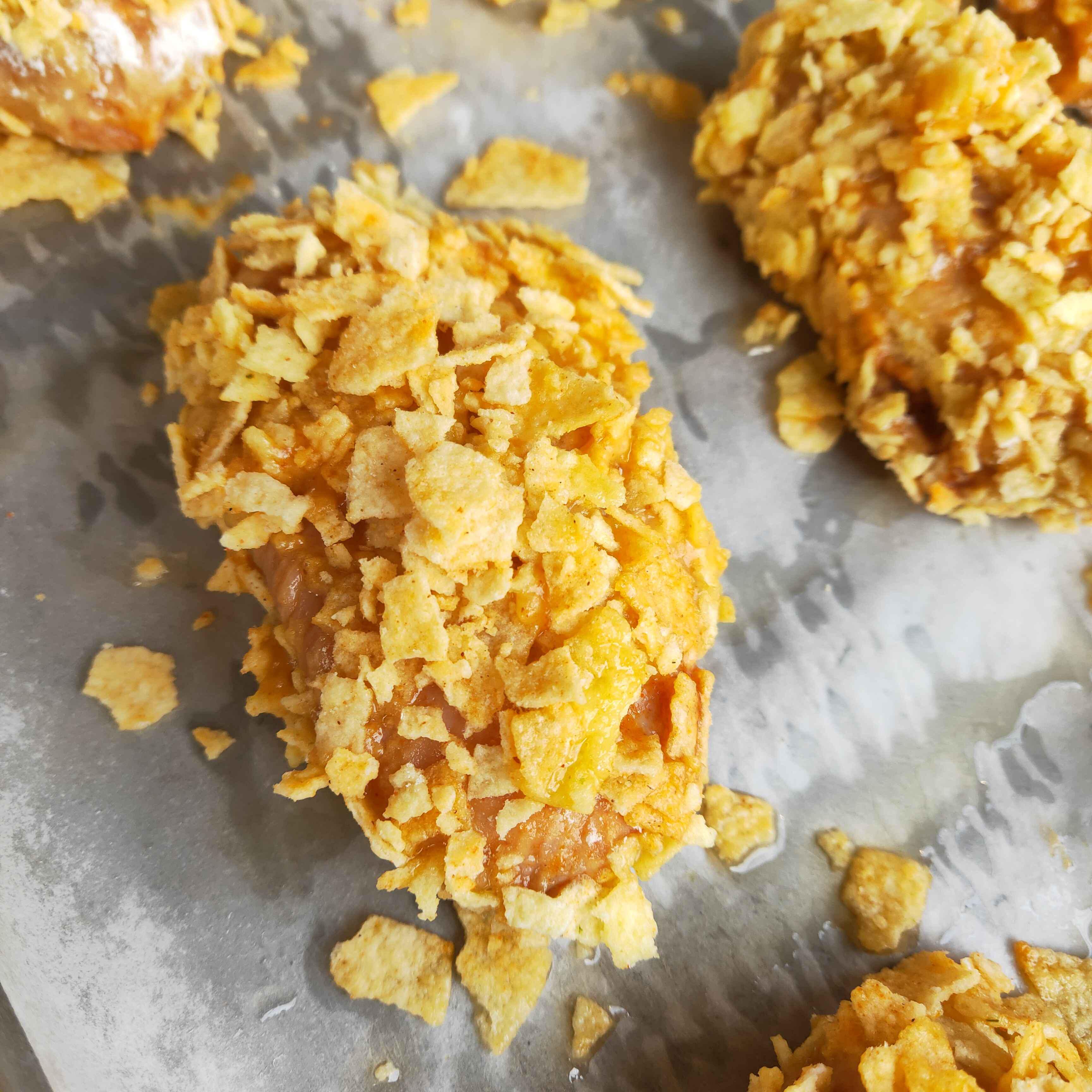 薯片雞翅的做法-家常味烤菜譜