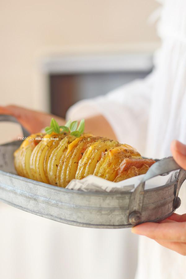 風琴烤土豆的做法-家常味烘焙菜譜