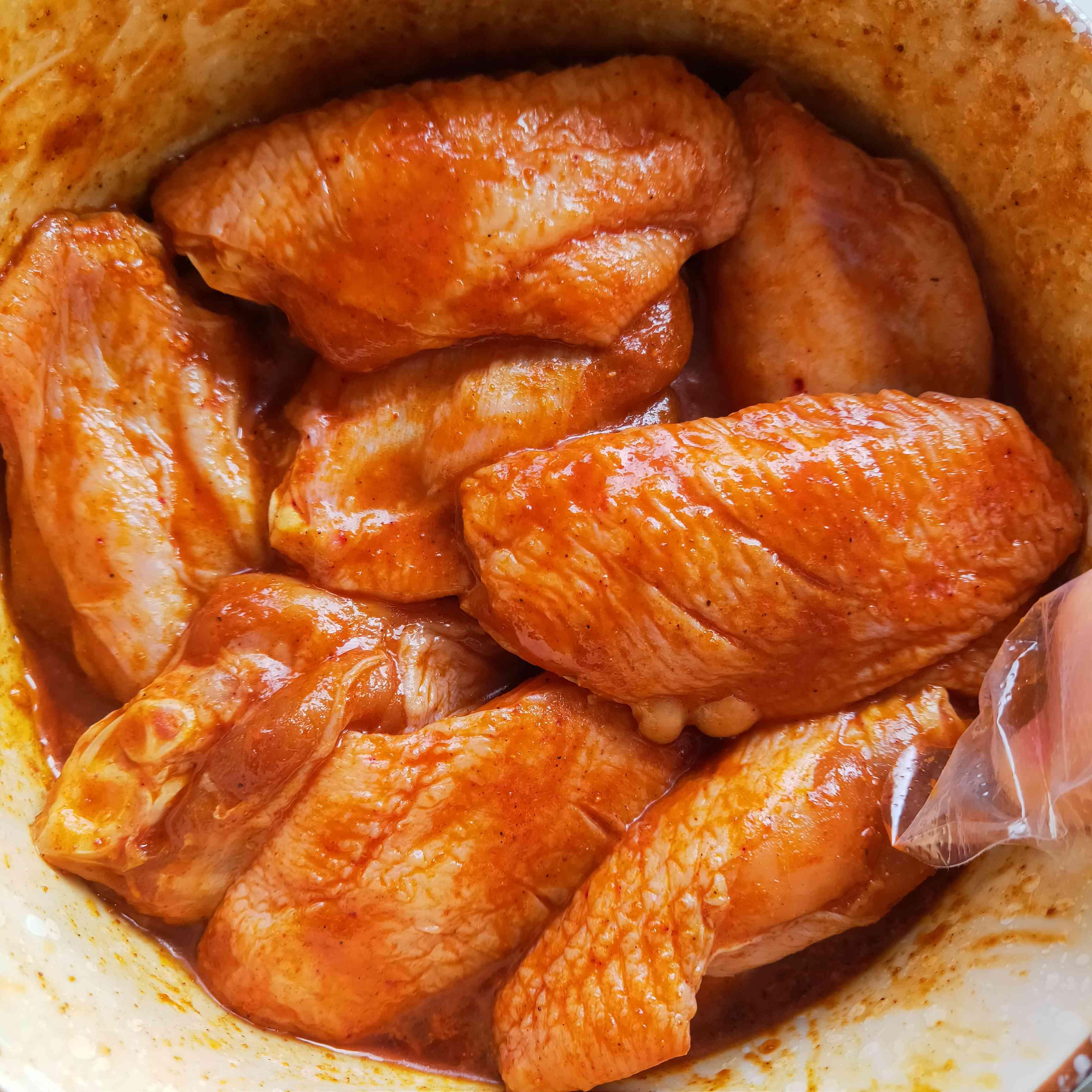 薯片雞翅的做法-家常味烤菜譜