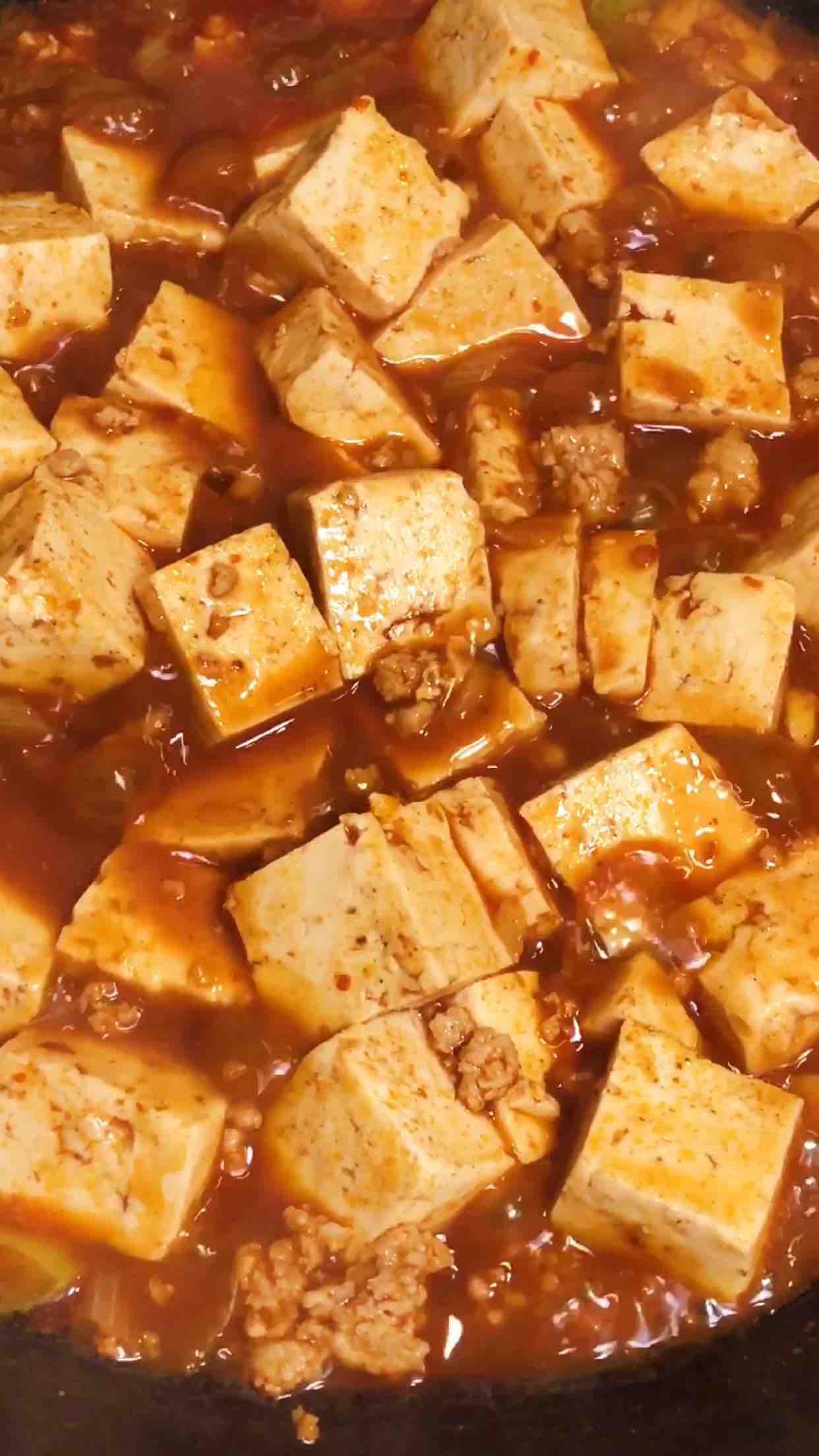 麻婆炒豆腐的做法-麻辣味炒菜譜