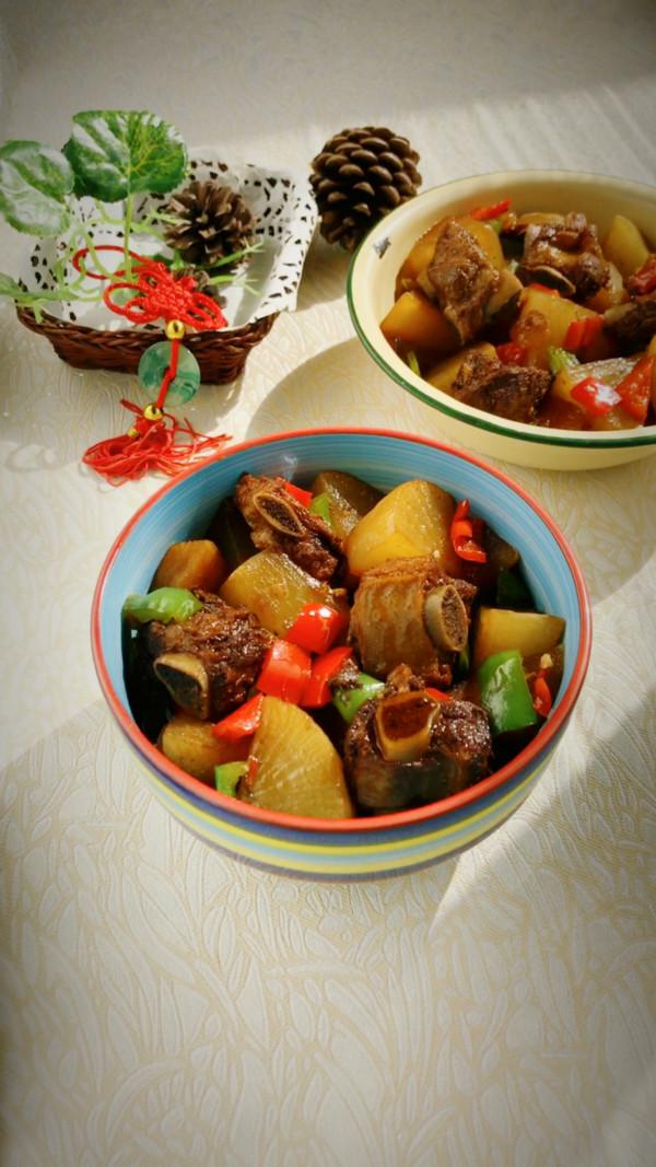 蘿卜燒排骨的做法-家常味燒菜譜