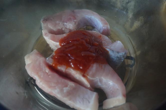 酸酸甜甜の番茄釀青魚，開胃又下飯，無油烹飪更健康的做法-酸甜味燒菜譜