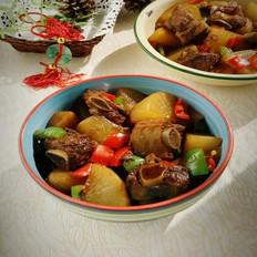 蘿卜燒排骨的做法-家常味燒菜譜