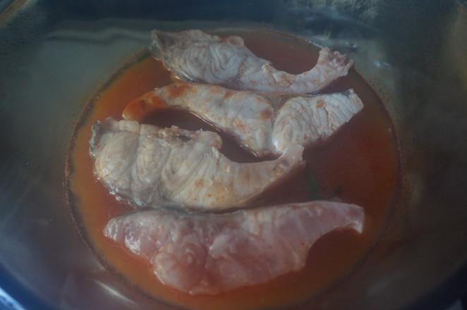 酸酸甜甜の番茄釀青魚，開胃又下飯，無油烹飪更健康的做法-酸甜味燒菜譜