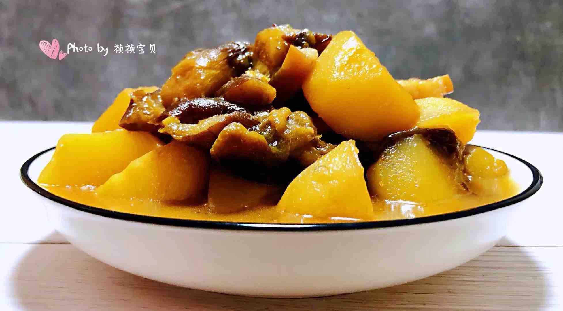 土豆茄子燉五花肉的做法-咸鮮味燉菜譜