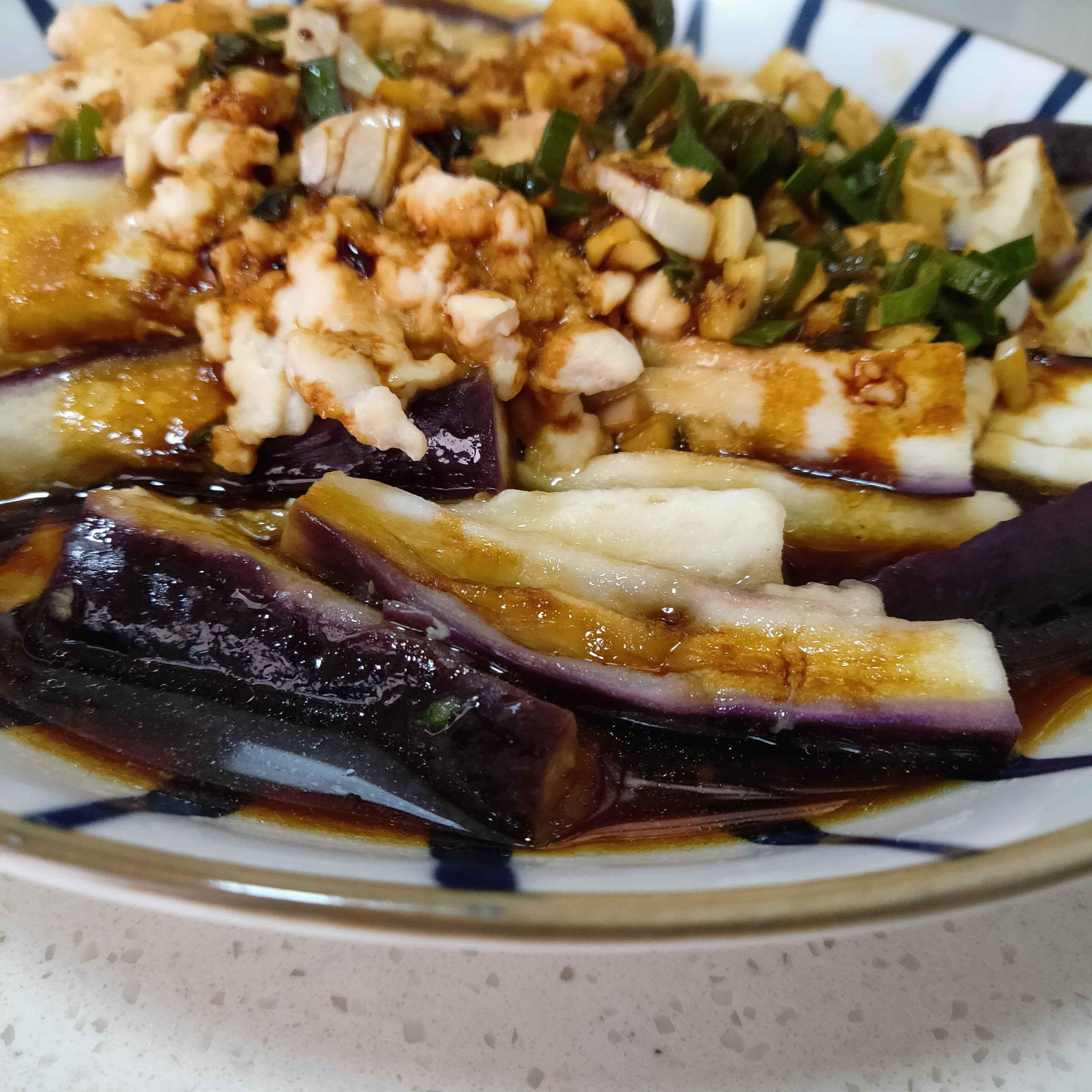 茄子蒸肉末的做法-家常味炒菜譜