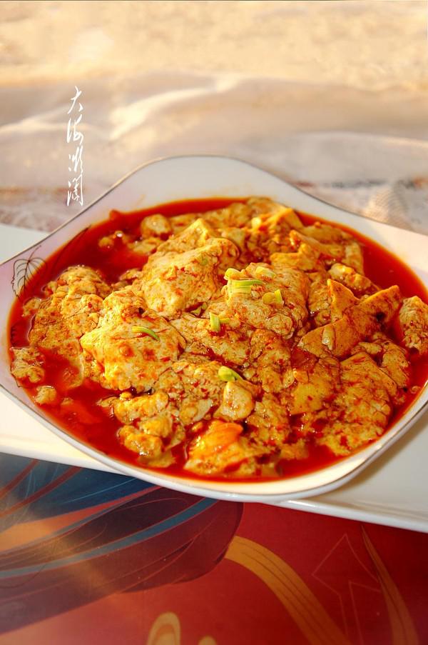 3步教你做最好吃的麻辣豆腐，嫩滑入味，麻辣鮮香，超級下飯的做法-家常味燉菜譜