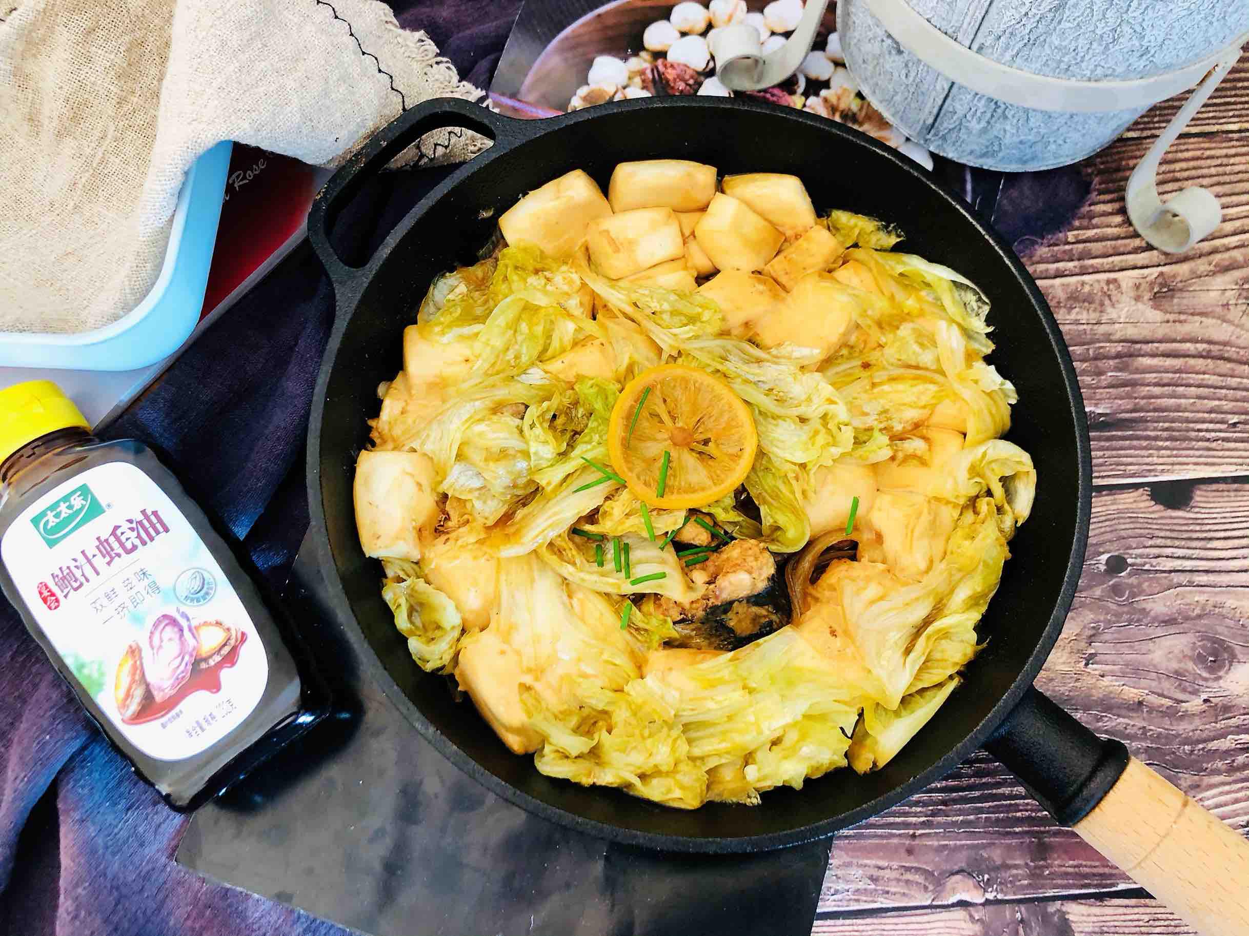 鲅魚燉豆腐的做法-咸鮮味燉菜譜