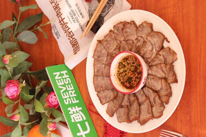 年夜飯必備鹵牛腱子！肉軟有嚼勁，上桌必光盤的做法-咸鮮味鹵菜譜