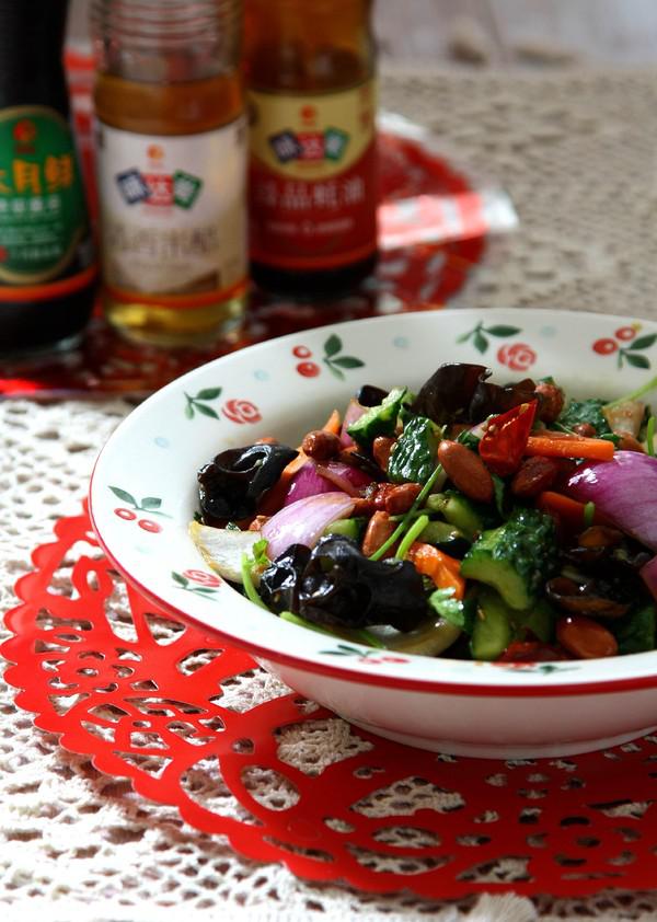 熗拌時蔬全家福的做法-咸鮮味拌菜譜