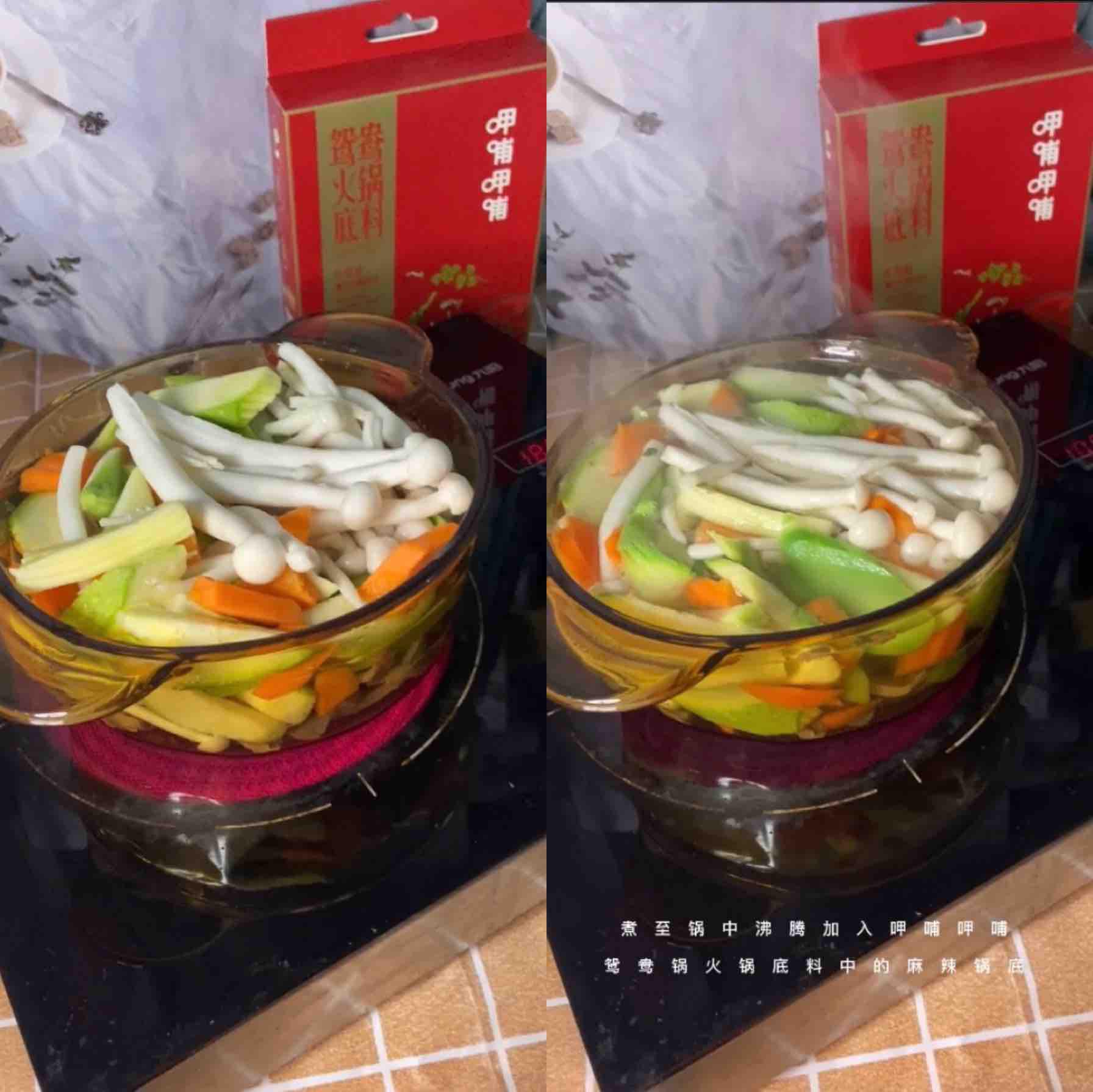 辣辣辣辣的麻辣大家族之毛血旺的做法-麻辣味煮菜譜