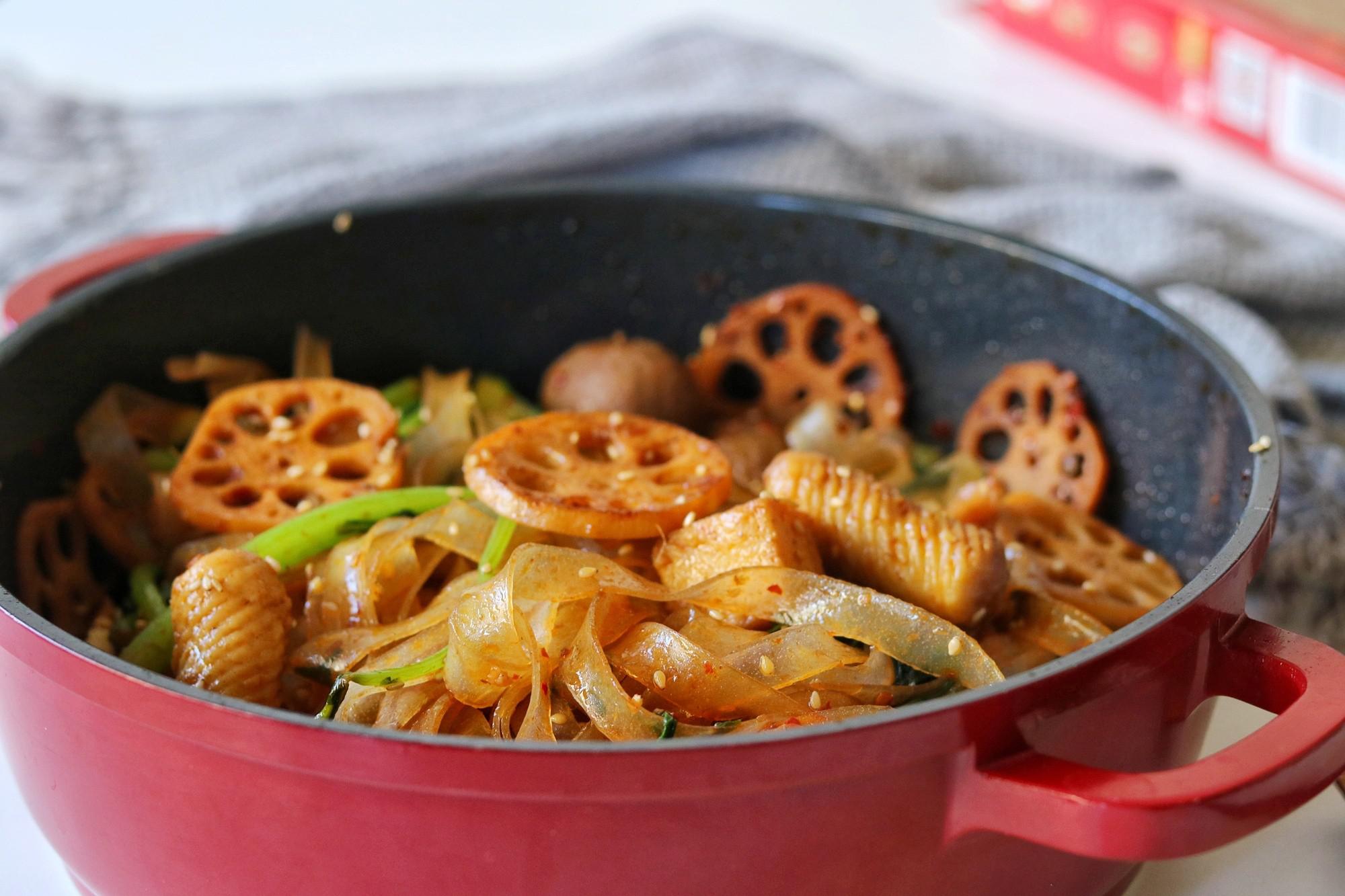 魚丸多多麻辣香鍋的做法-香辣味炒菜譜