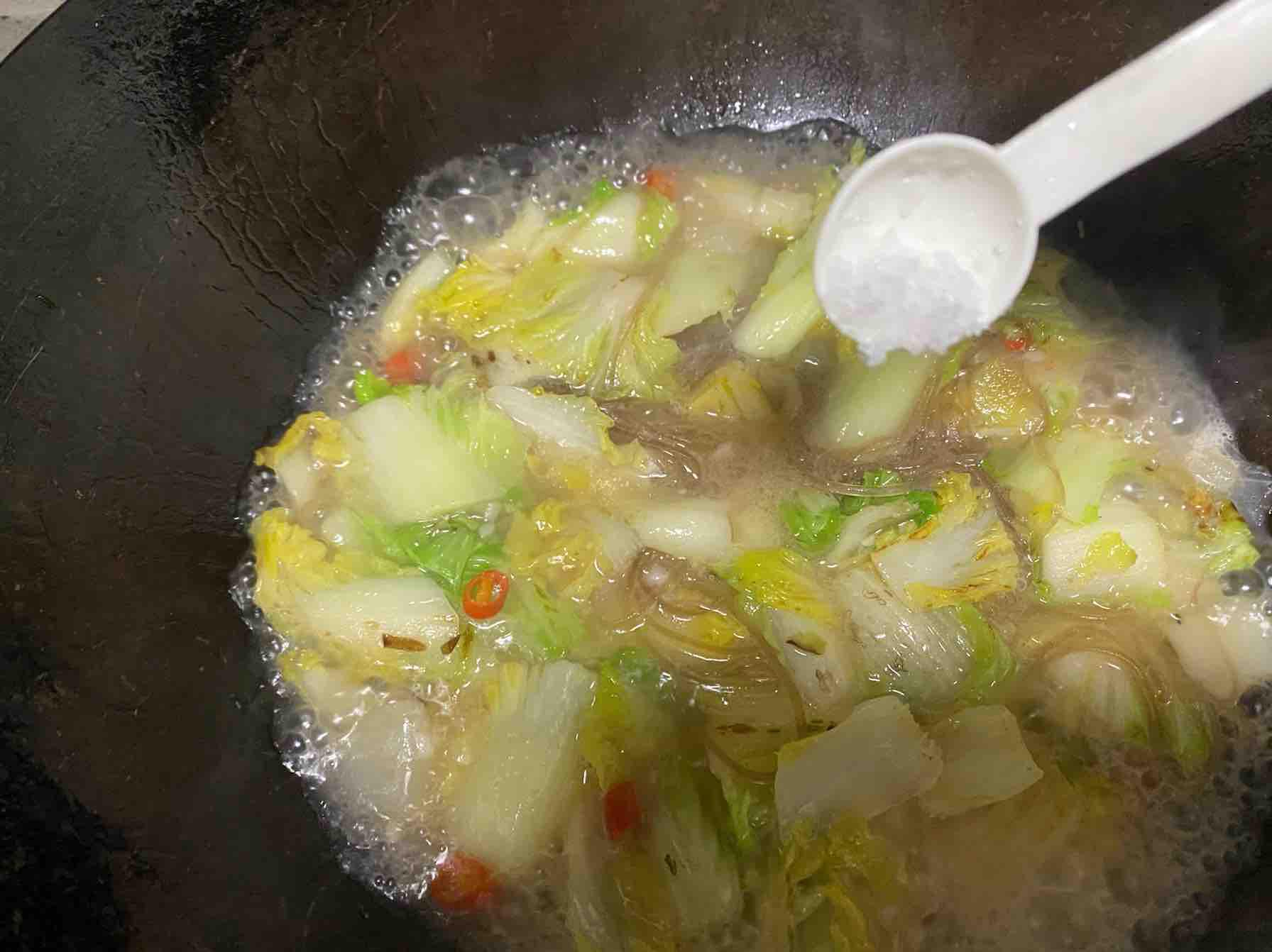 大白菜粉絲的做法-家常味燒菜譜