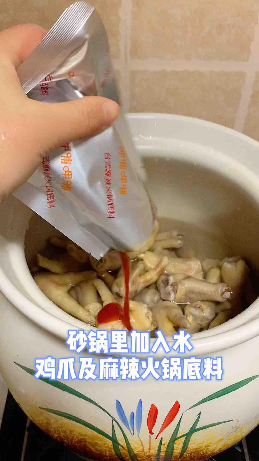 麻辣鹵雞爪，年菜里不可缺少的一道菜的做法-麻辣味鹵菜譜