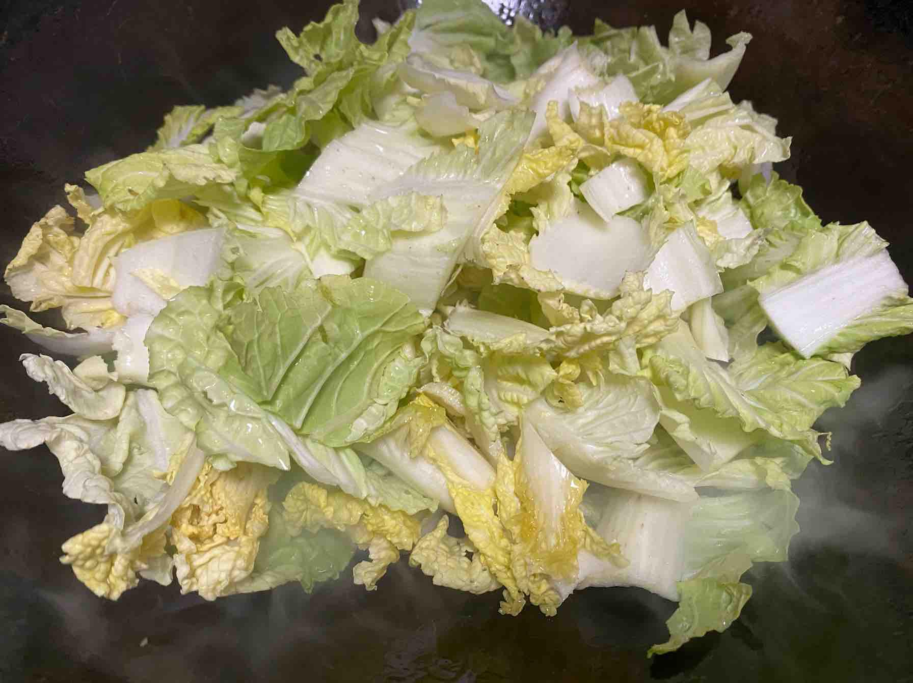 大白菜粉絲的做法-家常味燒菜譜