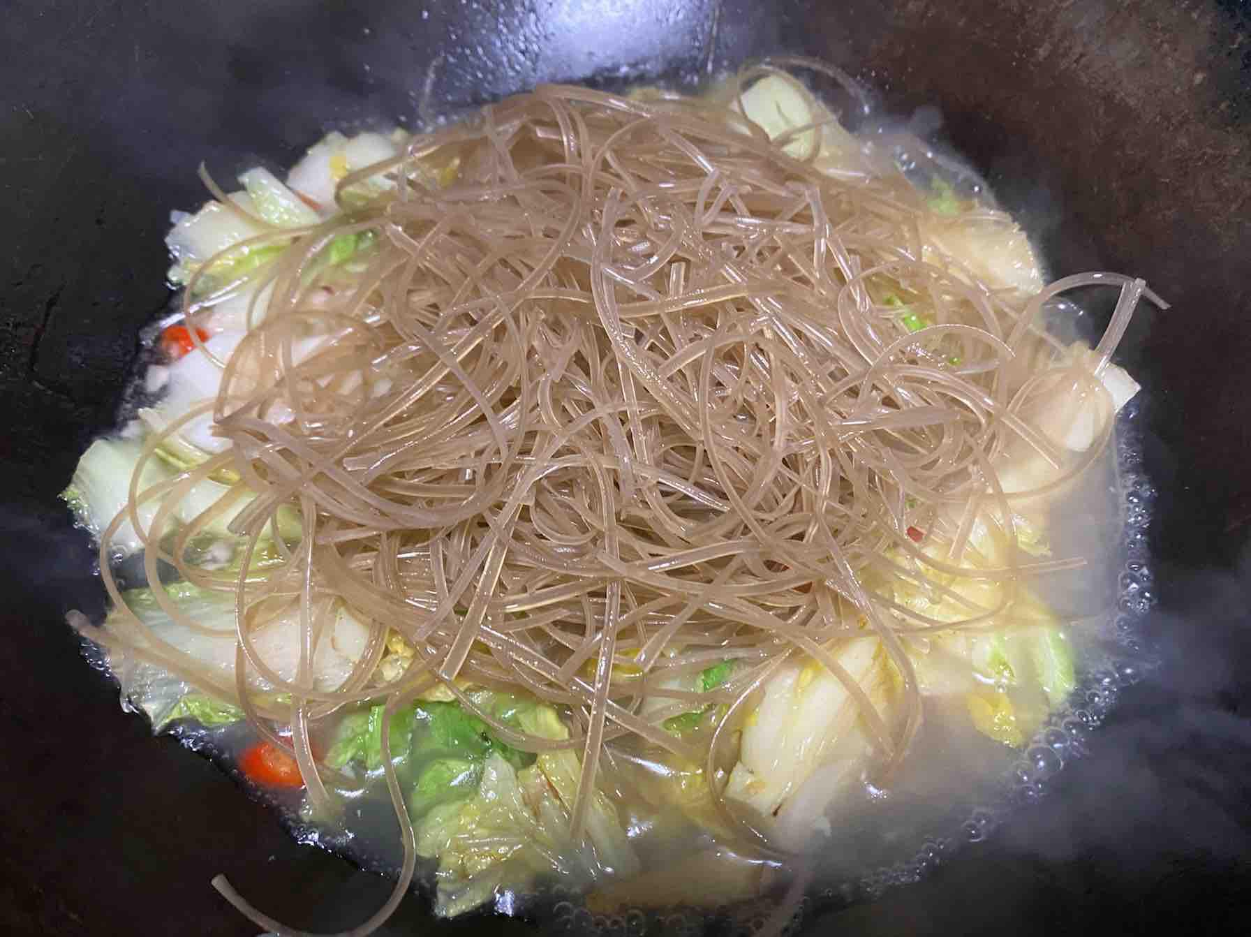 大白菜粉絲的做法-家常味燒菜譜