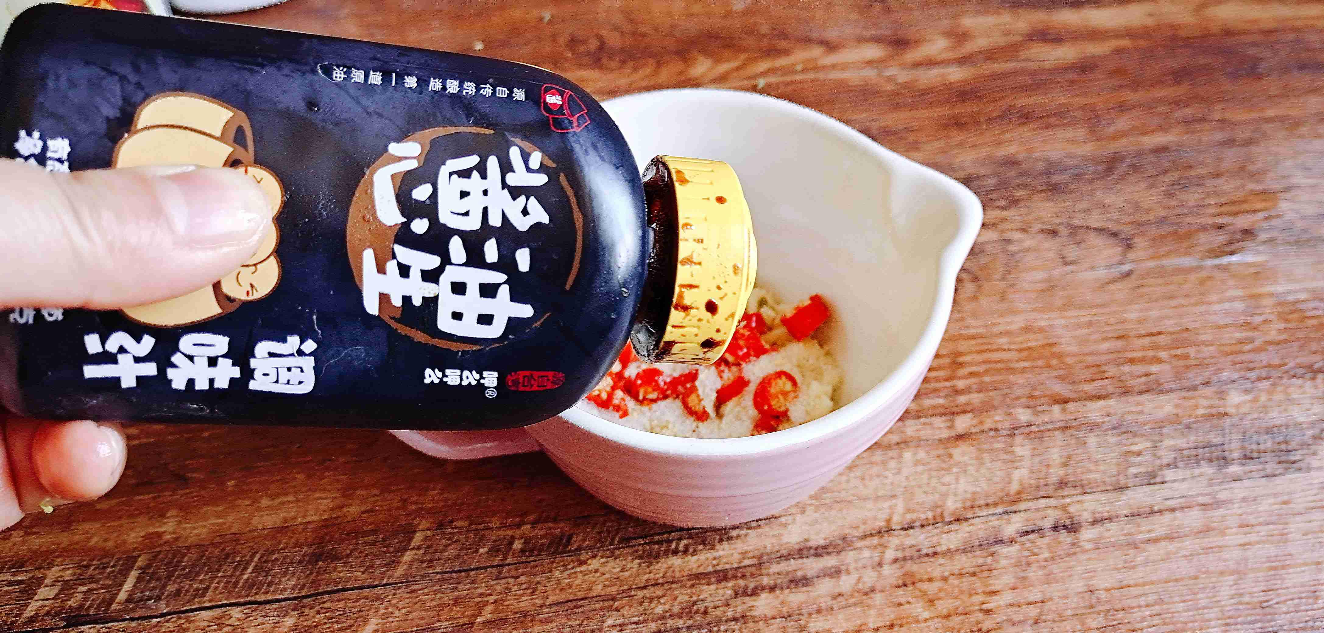 年夜餐桌一道爽口小拌菜…澆汁變蛋西藍花的做法-咸鮮味拌菜譜