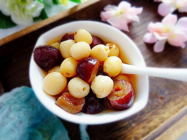 蓮子蒸紅棗的做法-甜味蒸菜譜