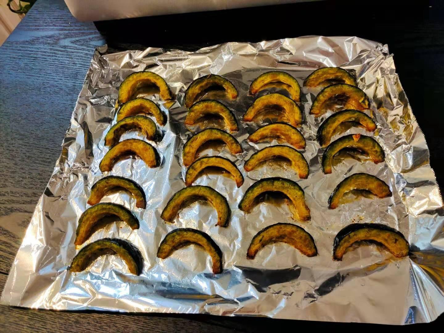 黑胡椒風(fēng)味烤貝貝南瓜的做法-家常味烤菜譜