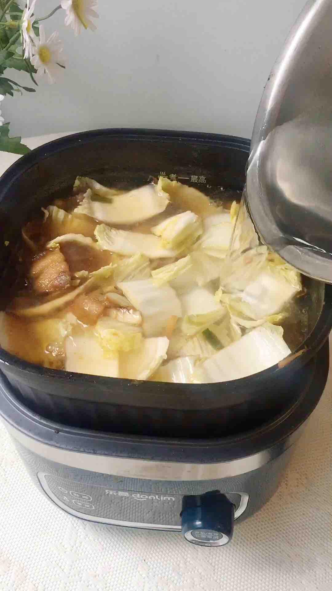 白菜豬肉燉粉條的做法-家常味煮菜譜