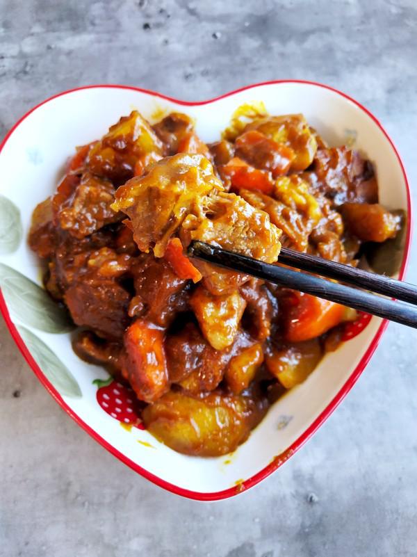 咖喱牛腩燉土豆的做法-咖喱味燉菜譜