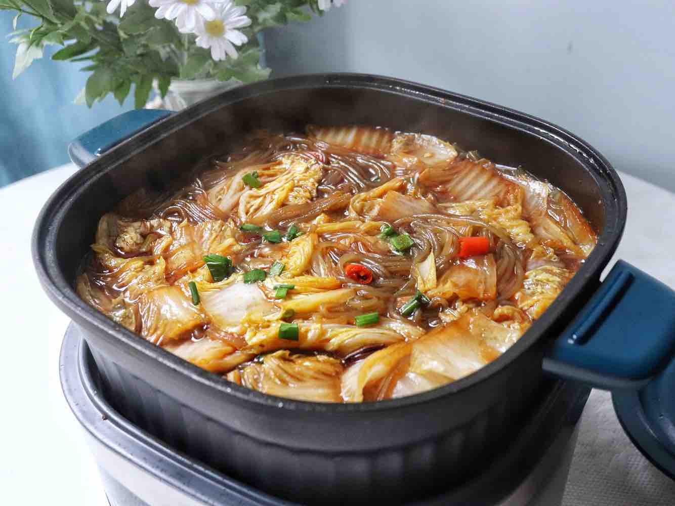 白菜豬肉燉粉條的做法-家常味煮菜譜