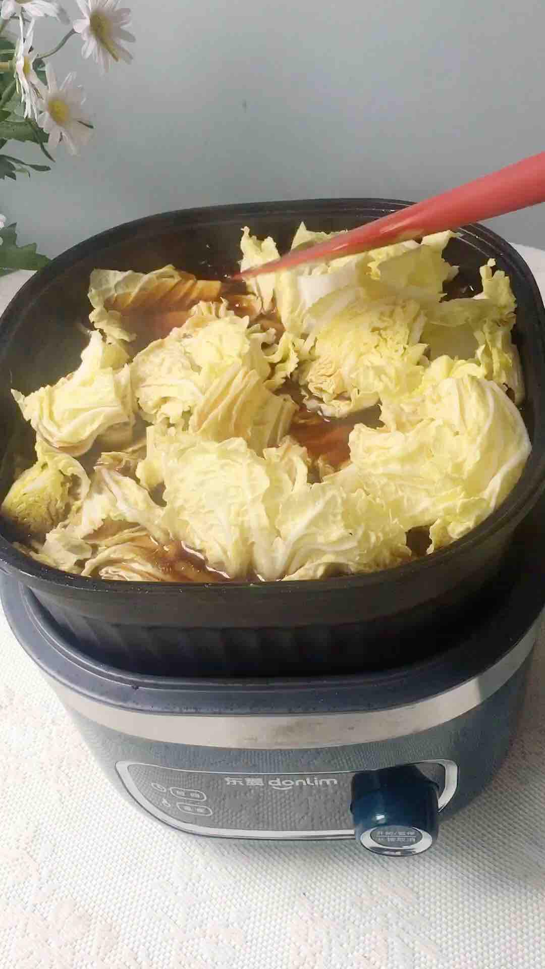 白菜豬肉燉粉條的做法-家常味煮菜譜