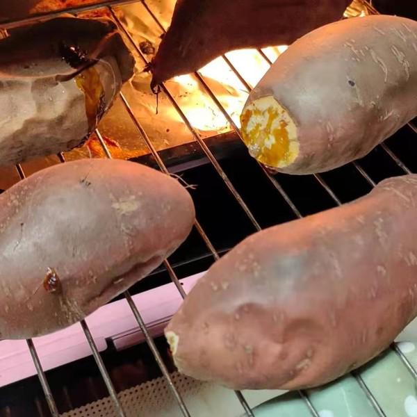 烤蜜薯的做法-甜味烘焙菜譜