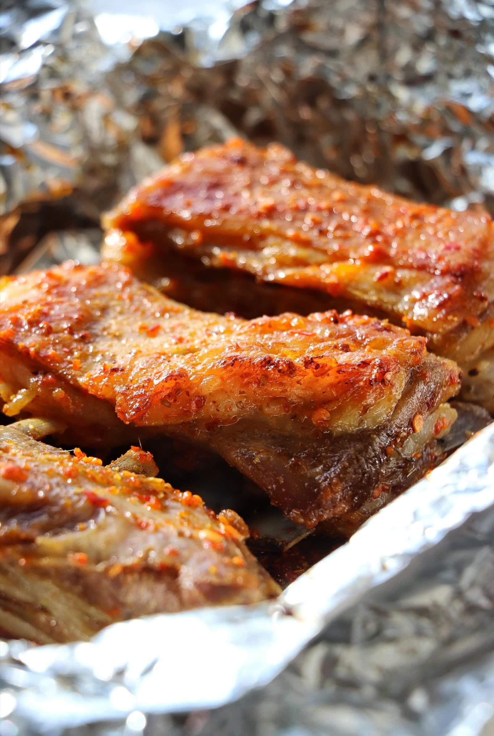 孜然烤羊排的做法-香辣味烤菜譜