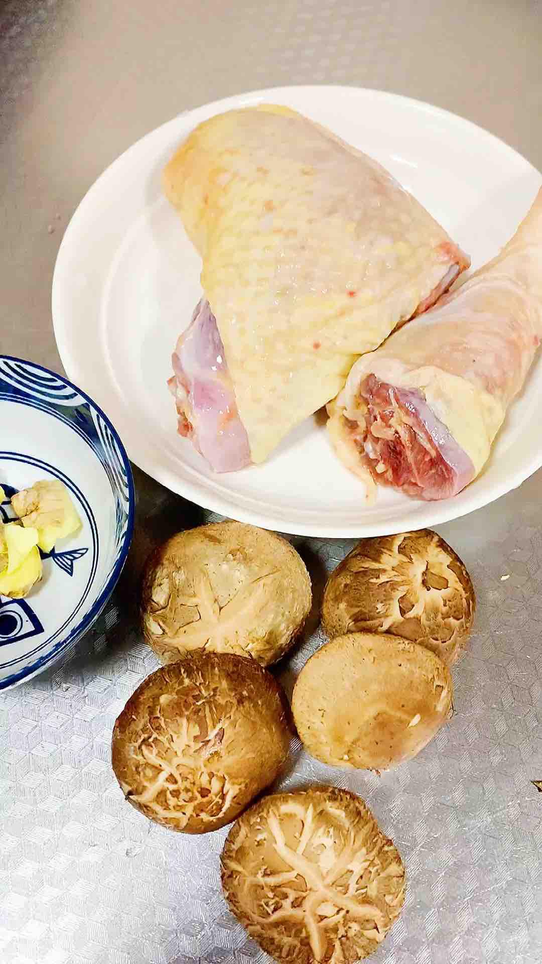 土雞兩次，合理安排有湯又有菜的做法-家常味煮菜譜