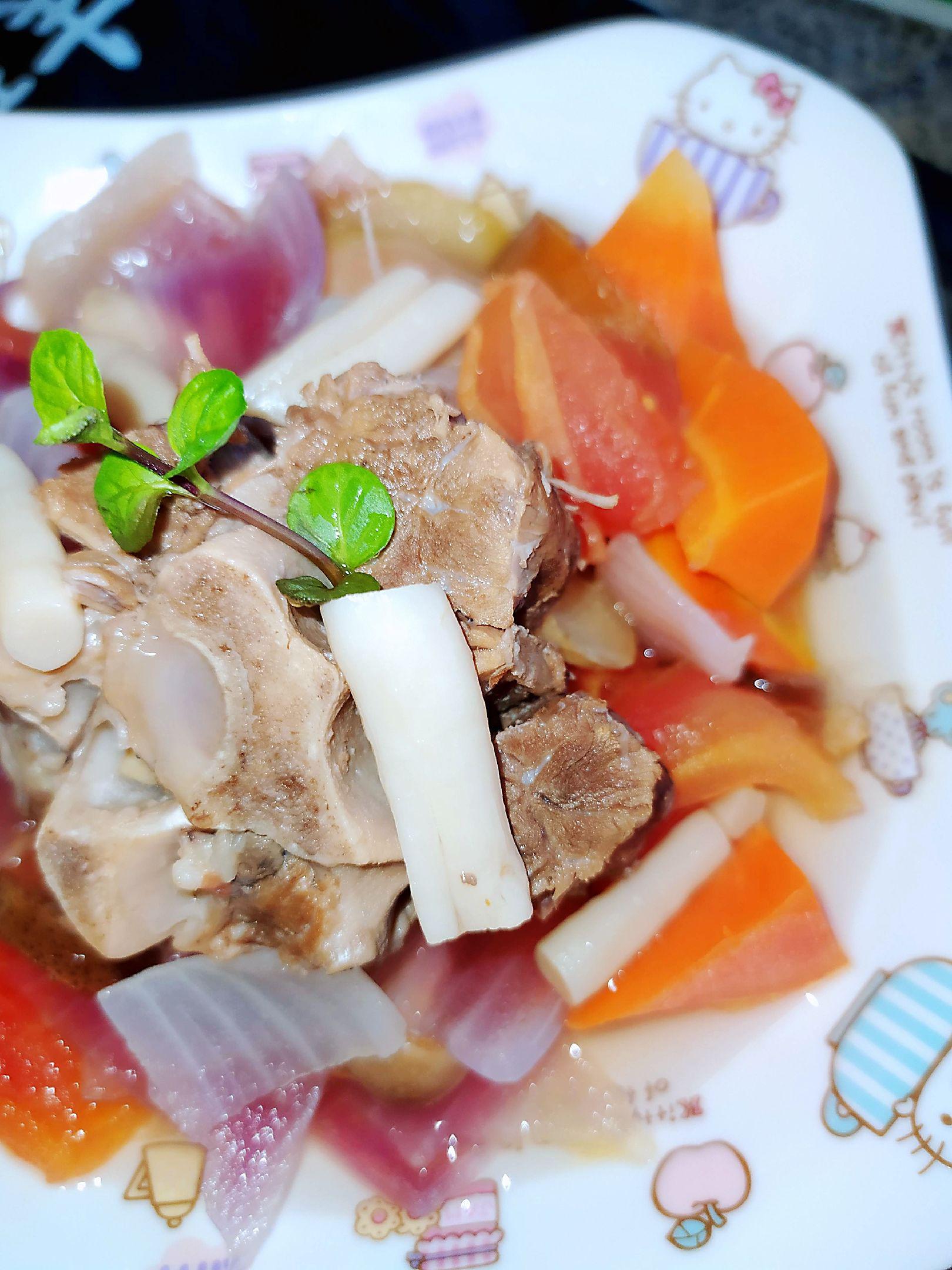 鮮香暖胃的胡蘿卜燉羊蝎子~0~選對肉——吃肉也能吃得清淡的做法-咸鮮味燉菜譜