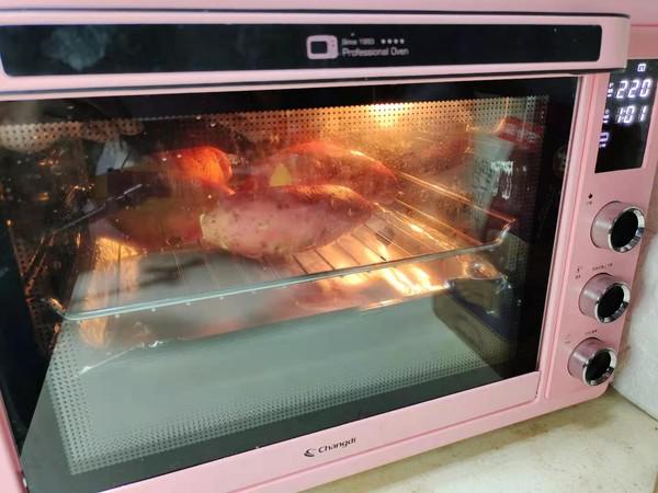 烤蜜薯的做法-甜味烘焙菜譜