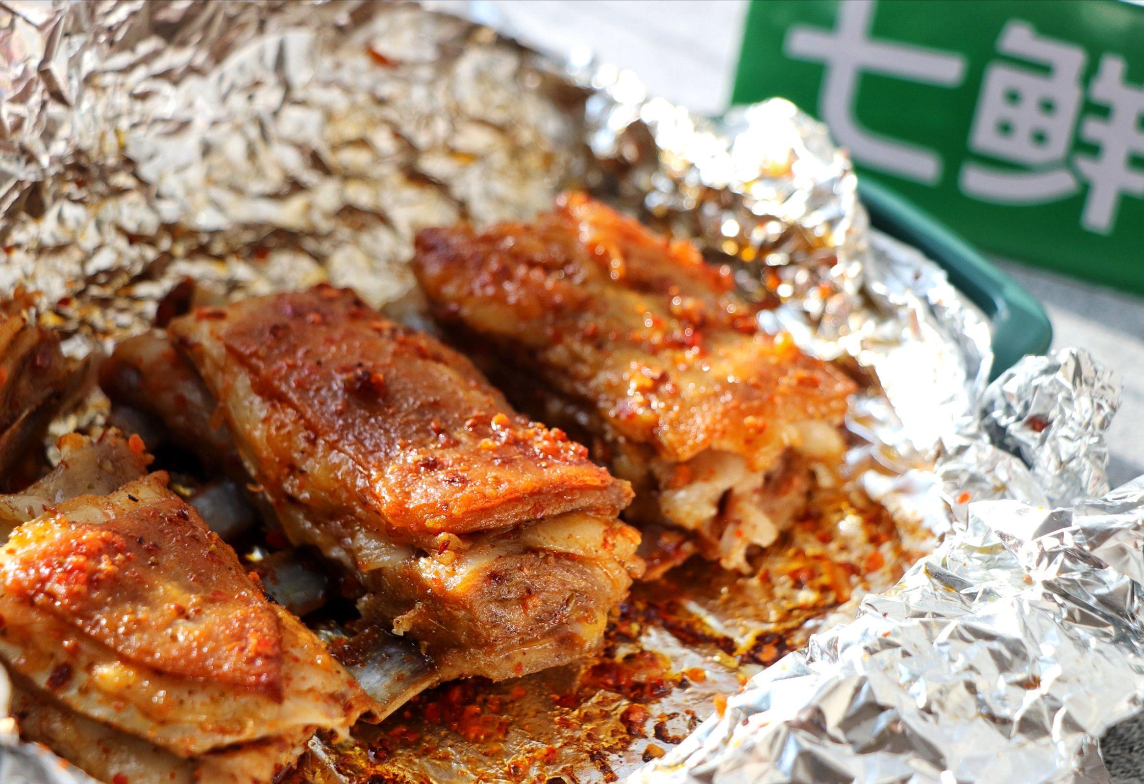 孜然烤羊排的做法-香辣味烤菜譜