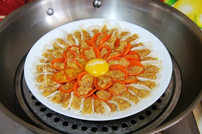 新年必備的吉祥蒸菜~花開富貴的做法-咸鮮味蒸菜譜