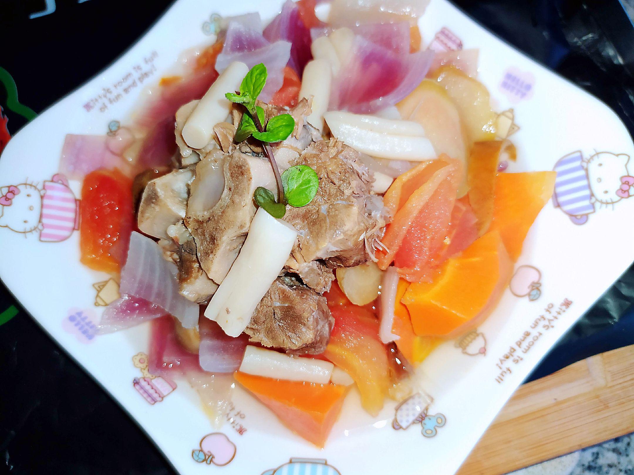 鮮香暖胃的胡蘿卜燉羊蝎子~0~選對肉——吃肉也能吃得清淡的做法-咸鮮味燉菜譜