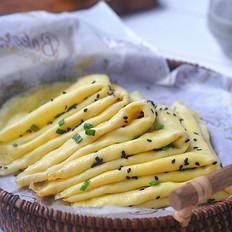 5分鐘就上桌的黃金雞蛋餅的做法-家常味煎菜譜