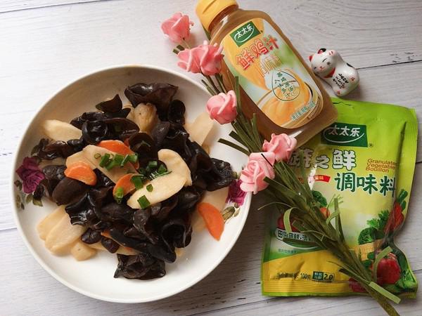 時(shí)蔬界的經(jīng)典黑白配，山藥炒木耳的做法-家常味炒菜譜