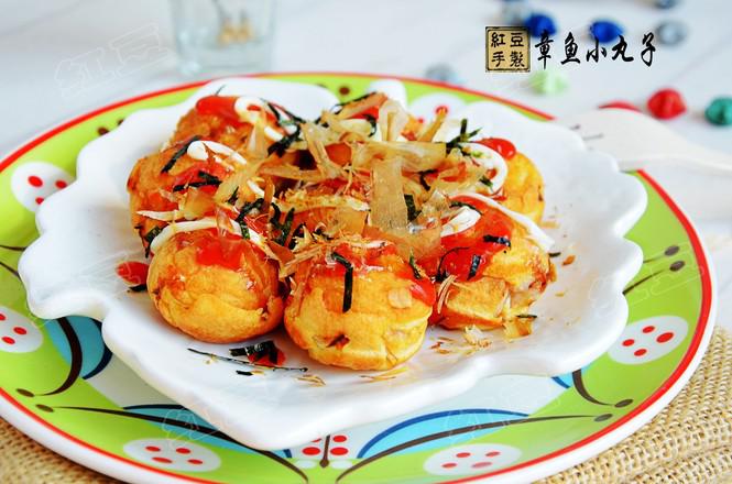 章魚小丸子的做法-茄汁味煎菜譜