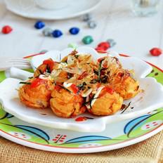 章魚小丸子的做法-茄汁味煎菜譜