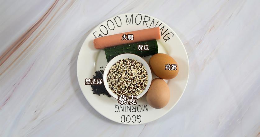 藜麥雞蛋餅的做法-咸鮮味煎菜譜