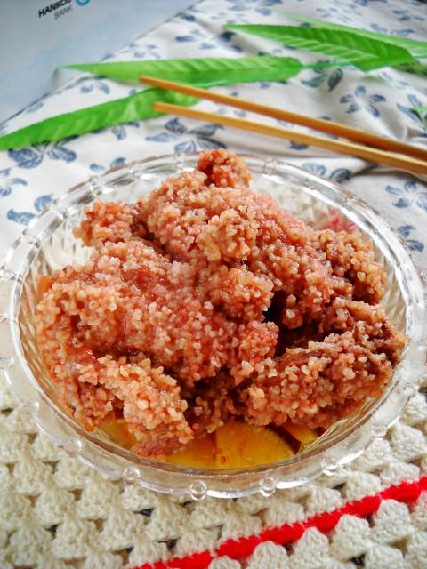 紅薯粉蒸腐乳肉的做法-醬香味蒸菜譜